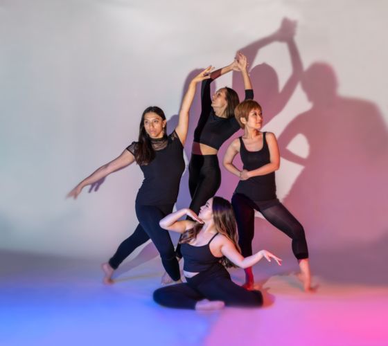 A posed shot of dancers for Unbound.